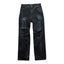 Balenciaga Distressed Mud Wash Black Jeans