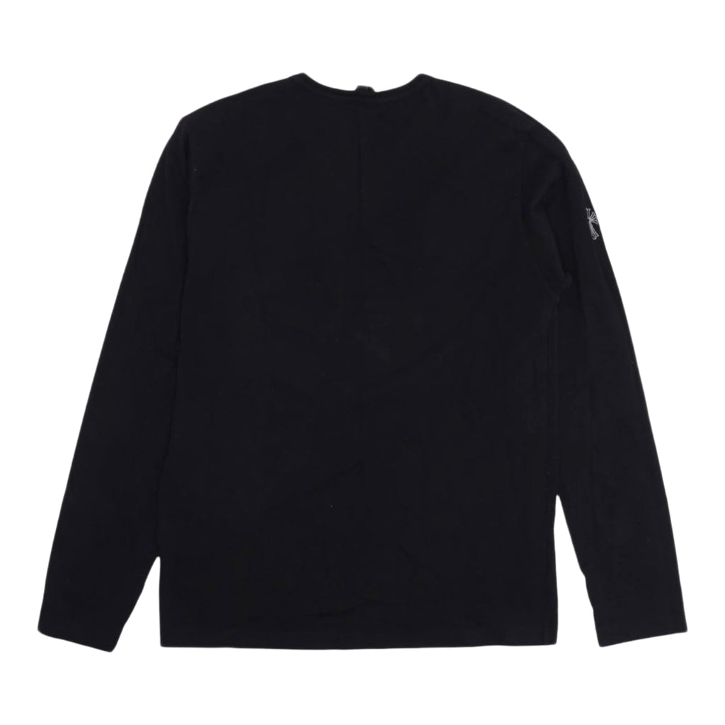 Chrome Hearts Embroidered Eyechart L/S Shirt Black