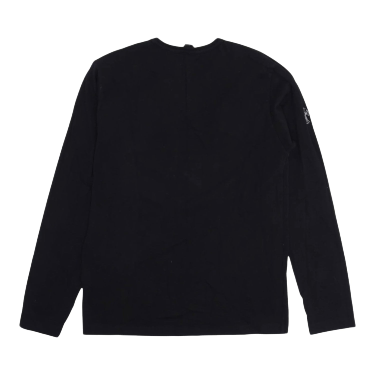 Chrome Hearts Embroidered Eyechart L/S Shirt Black