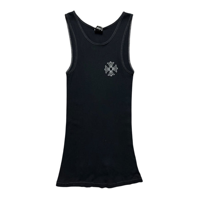 Chrome Hearts Vintage Malibu Exclusive Cross Tank Top Black Main Image