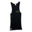 Chrome Hearts Vintage Triple Cross Plus Tank Top Black/Gold