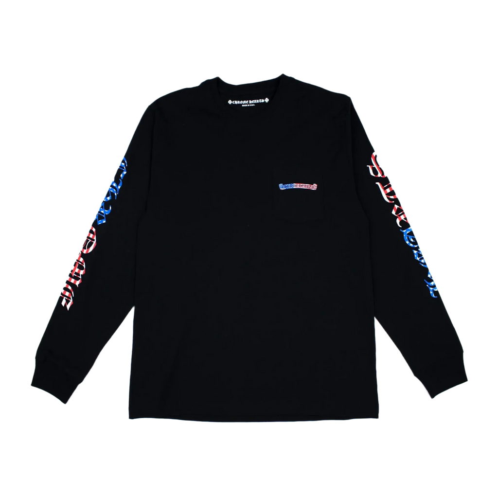 Chrome Hearts Matty Boy America L/S T-shirt Black
