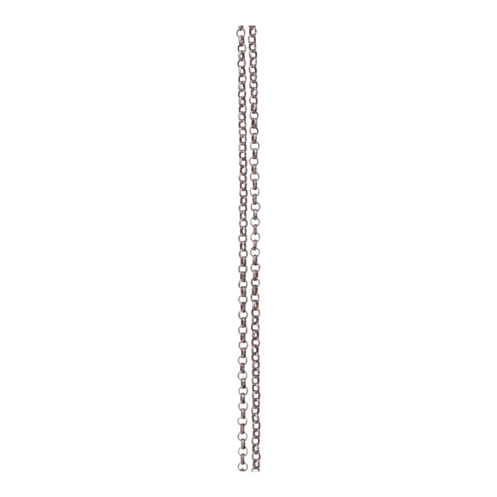 Chrome Hearts Silver Roll Chain - 20 Inches