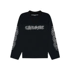Chrome Hearts Stadium Mesh L/S Warm Up Jersey Black