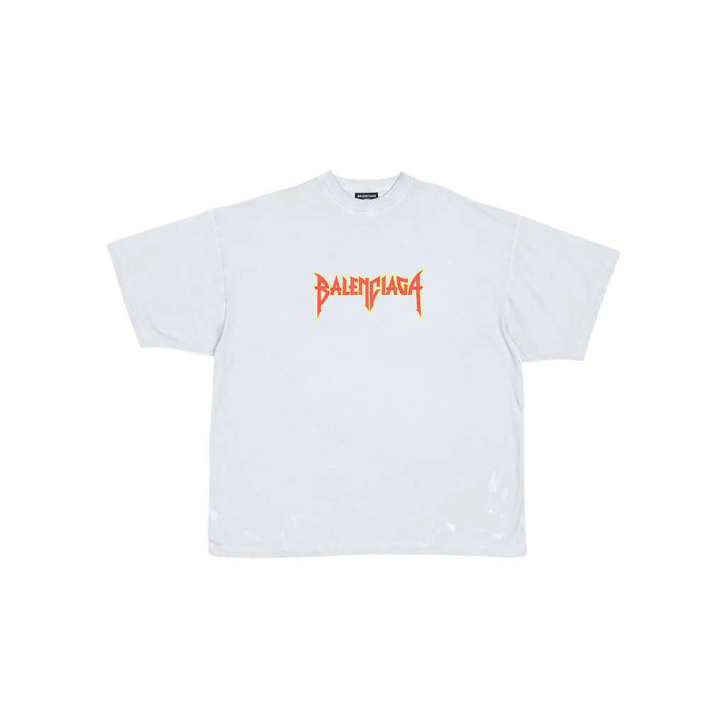 Balenciaga Metal T-Shirt Grey