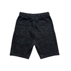 Chrome Hearts Cemetery Cross Sweat Shorts Black