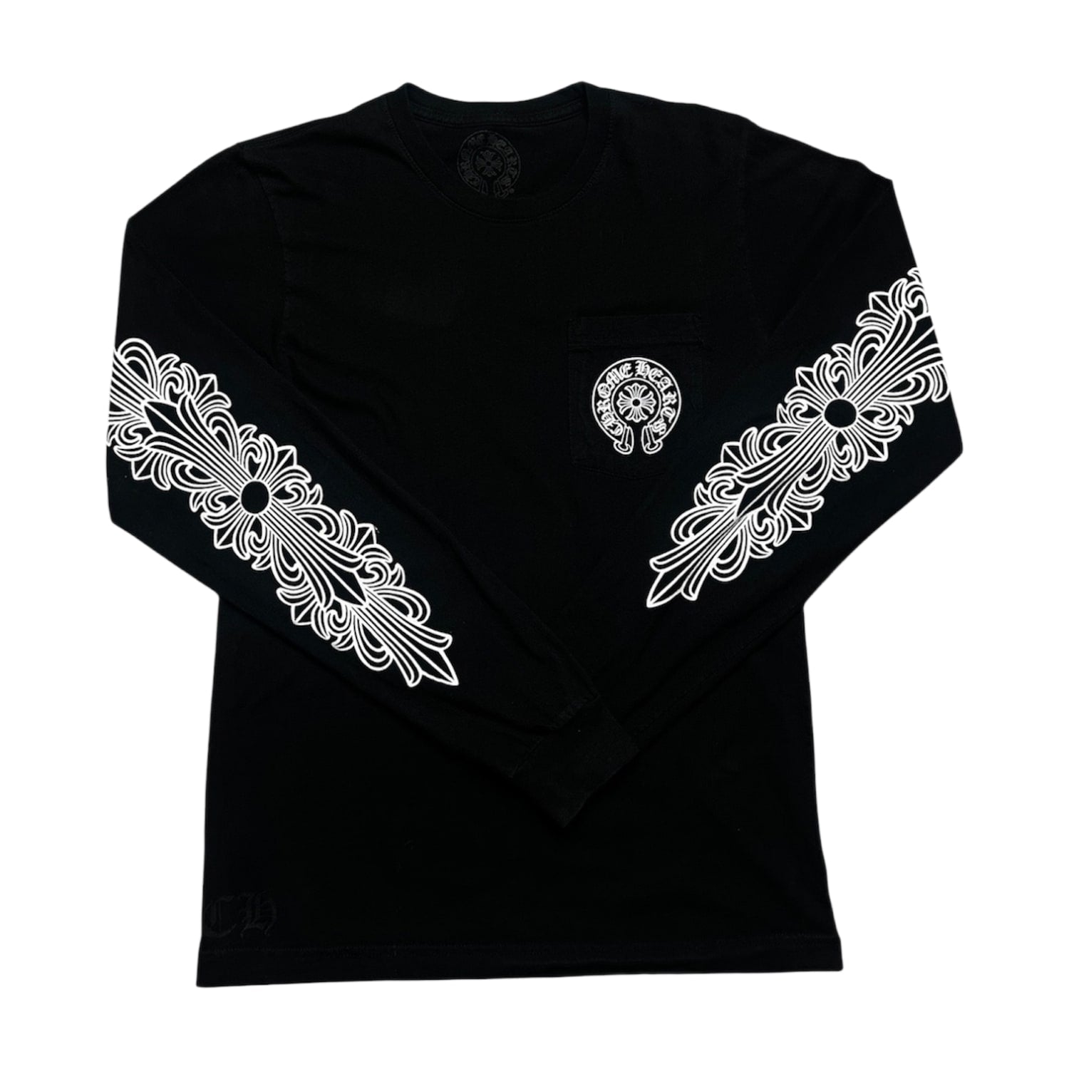 Chrome Hearts Miami Exclusive Horseshoe L/S T-shirt Black