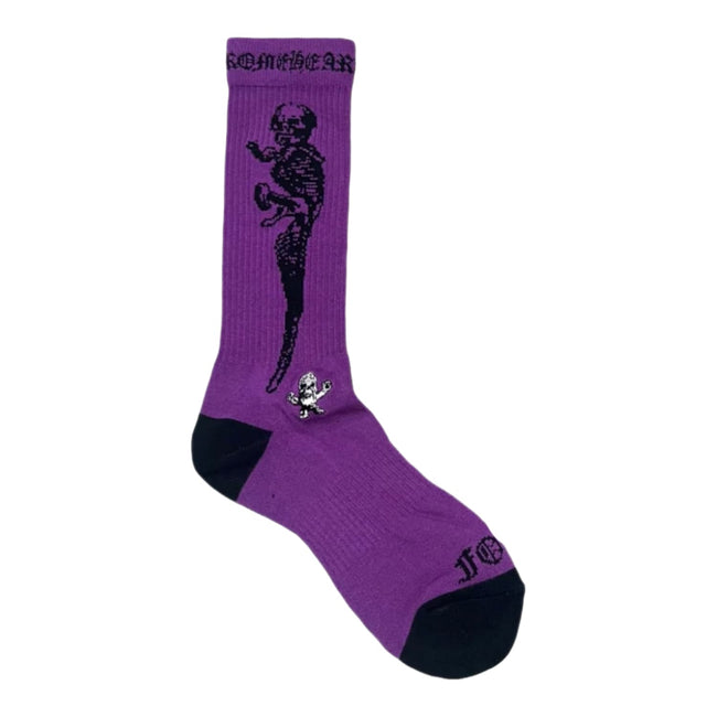 Chrome Hearts Foti Socks Purple Hover Image