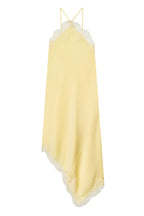 Sunlit Lace Halter Midi Dress