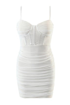 Ivory Corset Mini Dress