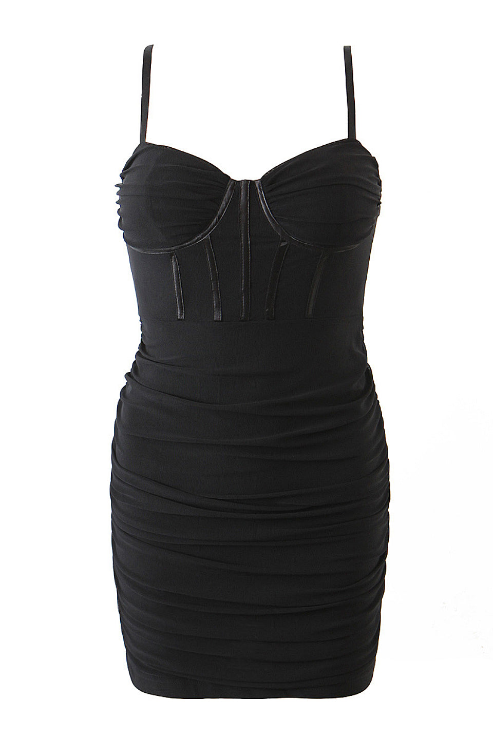 Black Corset Mini Dress