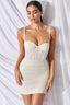 Ivory Corset Mini Dress
