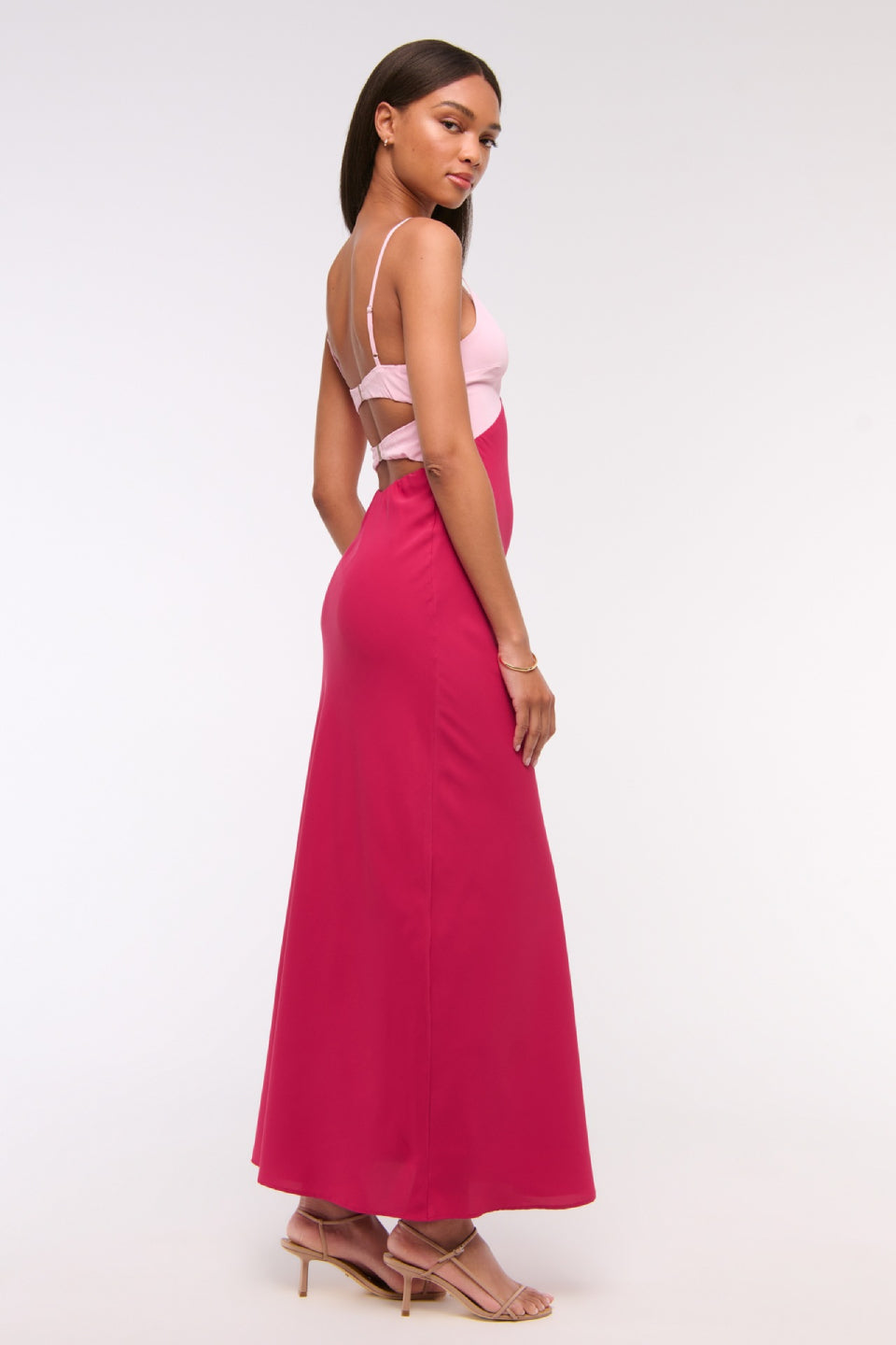Blush Pink Maxi Dress