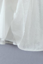 White Eyelet Mini Dress