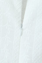 White Eyelet Mini Dress