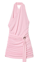 Blush Halter Mini Dress