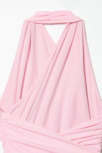 Blush Halter Mini Dress