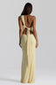 Yellow One Shoulder Maxi Dress