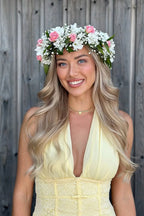 Yellow Halter Mini Dress