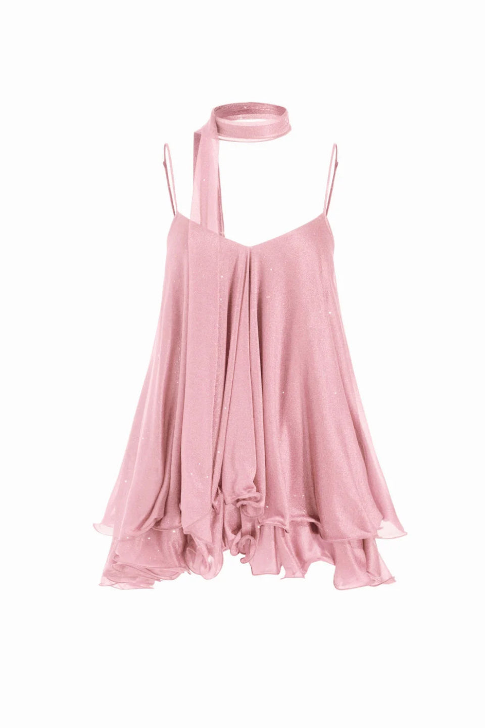 Blush Sparkle Mini Dress