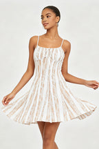 Lace Corset Mini Dress