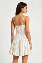 Lace Corset Mini Dress