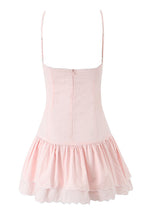 Pink Coquette Corset Mini Dress