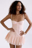Pink Coquette Corset Mini Dress