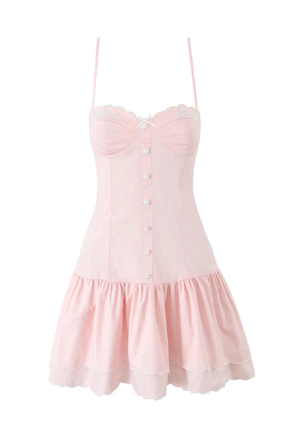 Pink Coquette Corset Mini Dress