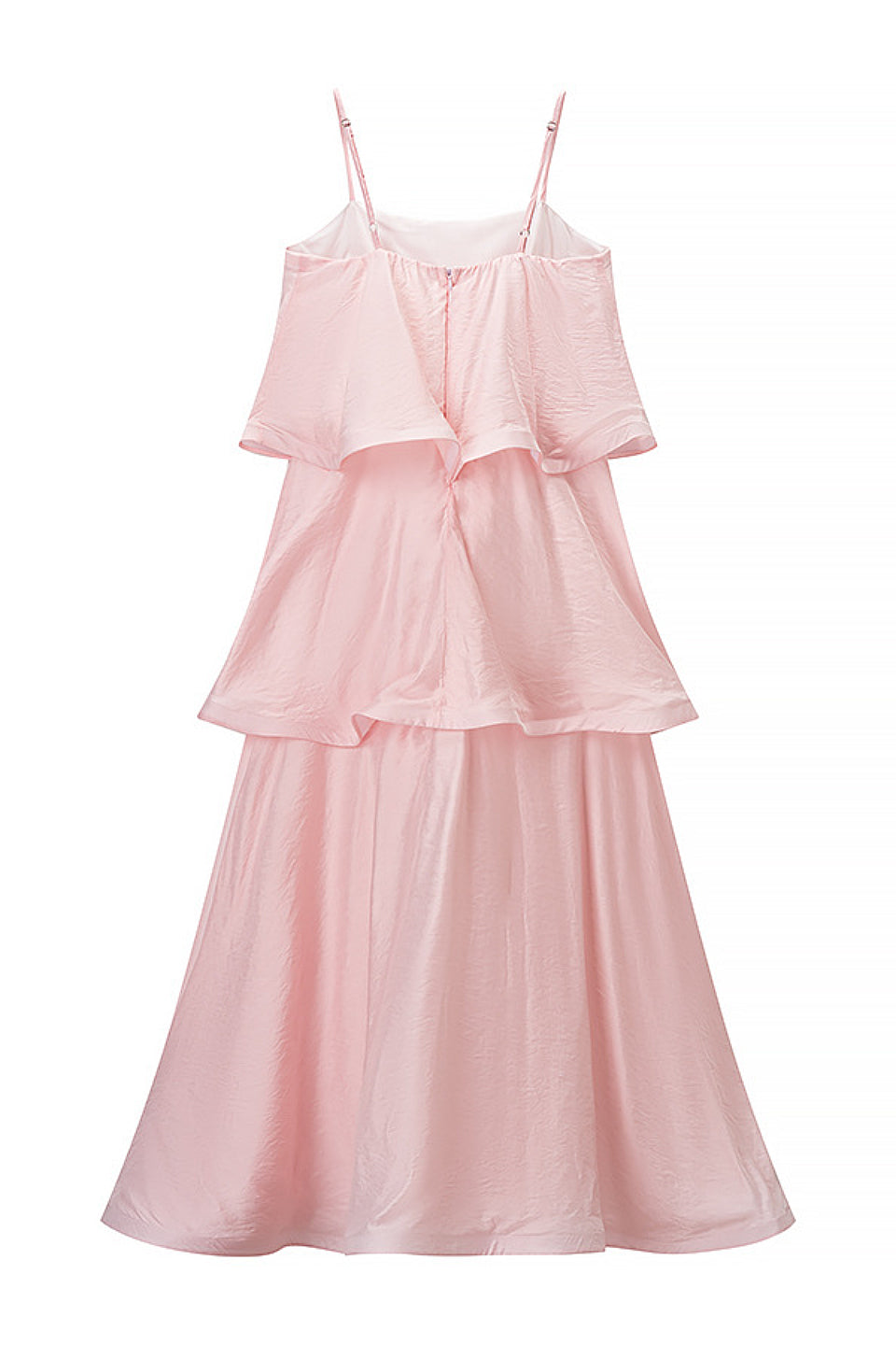 Blush Tiered Maxi Dress