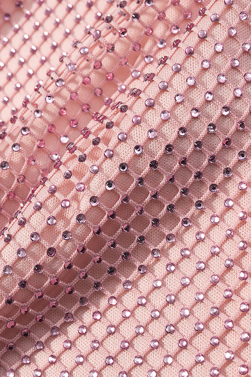 Pink Rhinestone Halter Top