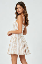 Lace Corset Mini Dress