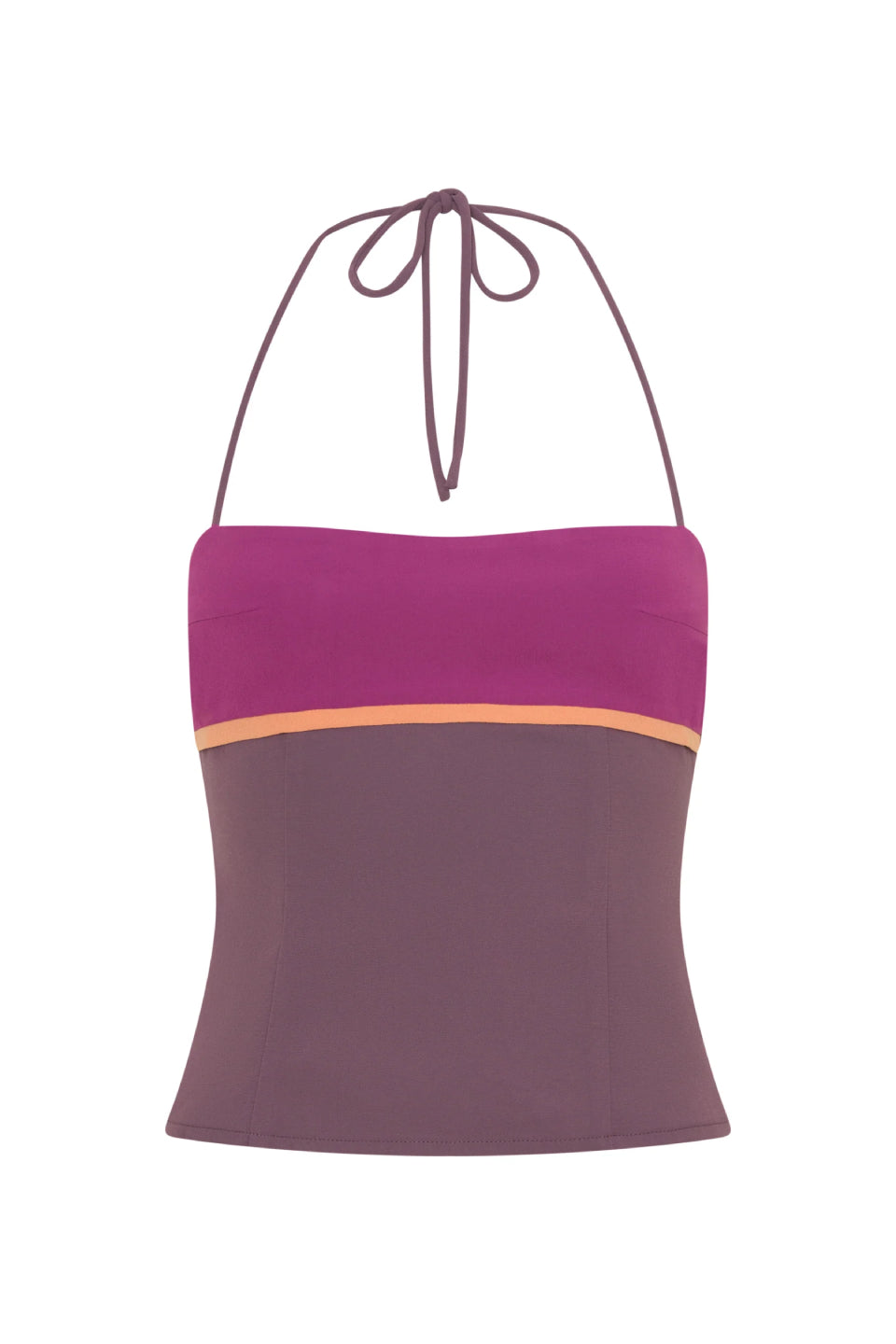 Sunset Corset Tube Top