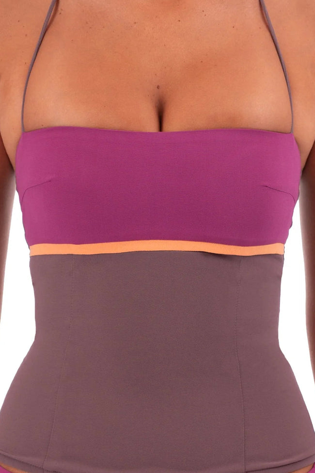 Sunset Corset Tube Top Main Image