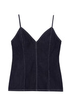 Denim Corset Cami Top