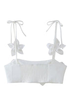 3D Floral Bustier Top