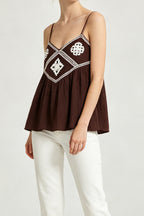 Boho Tassel Cami Top