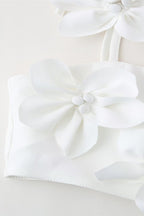 3D Floral Bustier Top