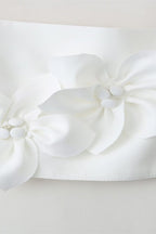 3D Floral Bustier Top