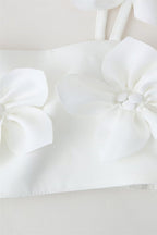 3D Floral Bustier Top