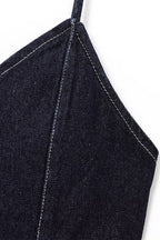 Denim Corset Cami Top