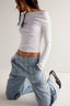 Light Blue Wide Jeans