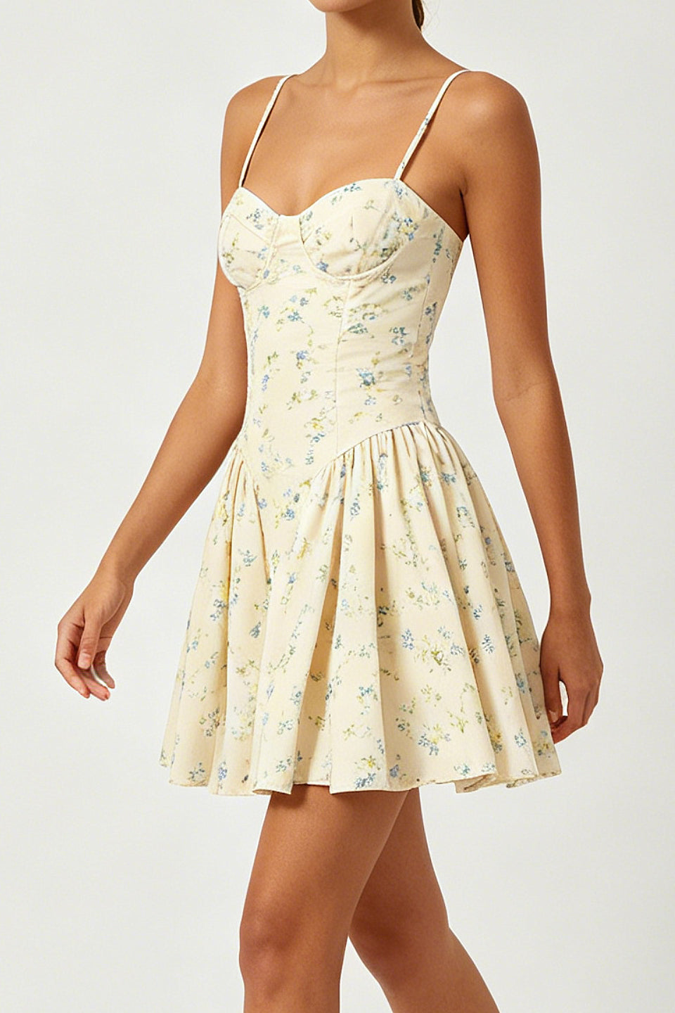 Ditsy Floral Mini Dress