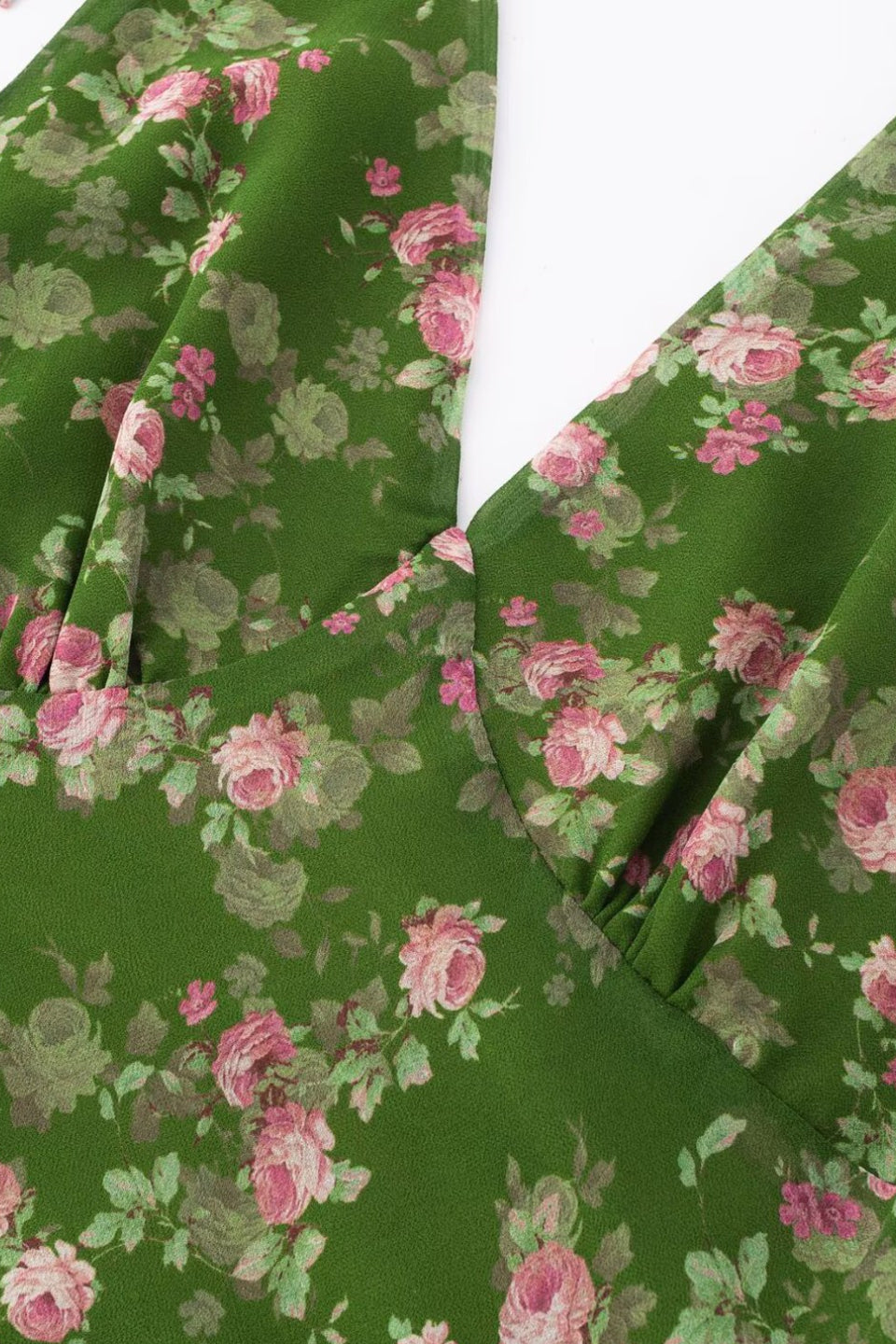 Floral Halter Midi Dress