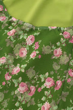 Floral Halter Midi Dress