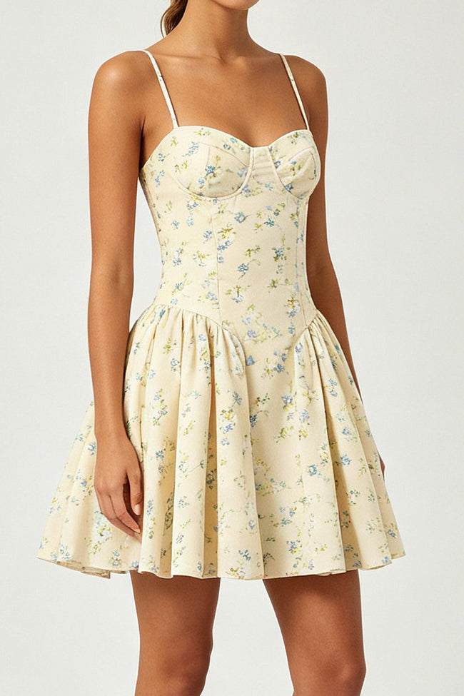 Ditsy Floral Mini Dress Main Image
