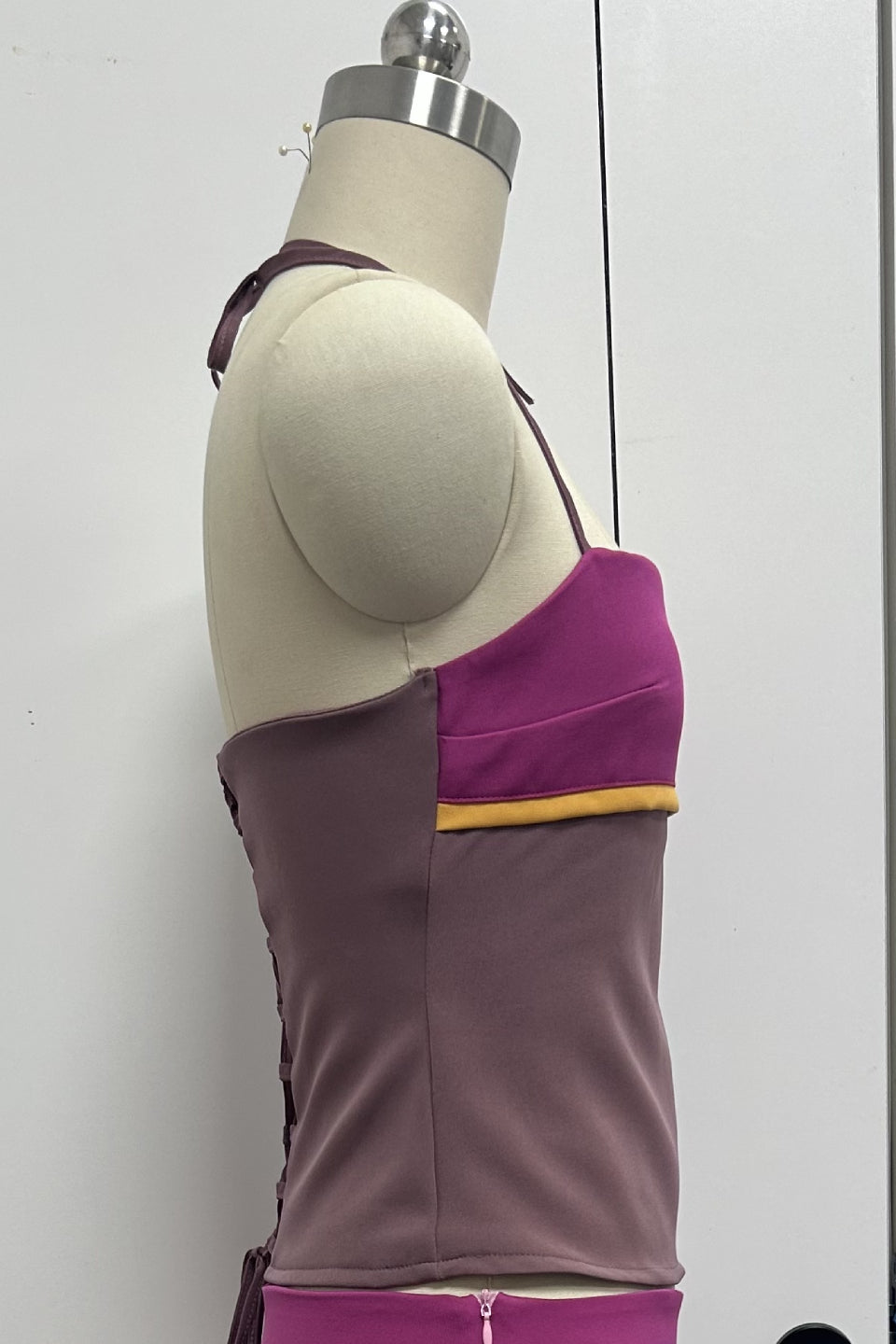 Sunset Corset Tube Top