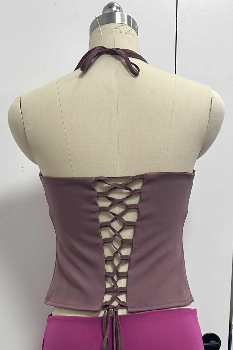 Sunset Corset Tube Top