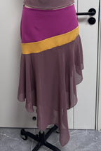 Sunset Chiffon Maxi Skirt