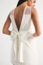 Pearl Bow Mini Dress
